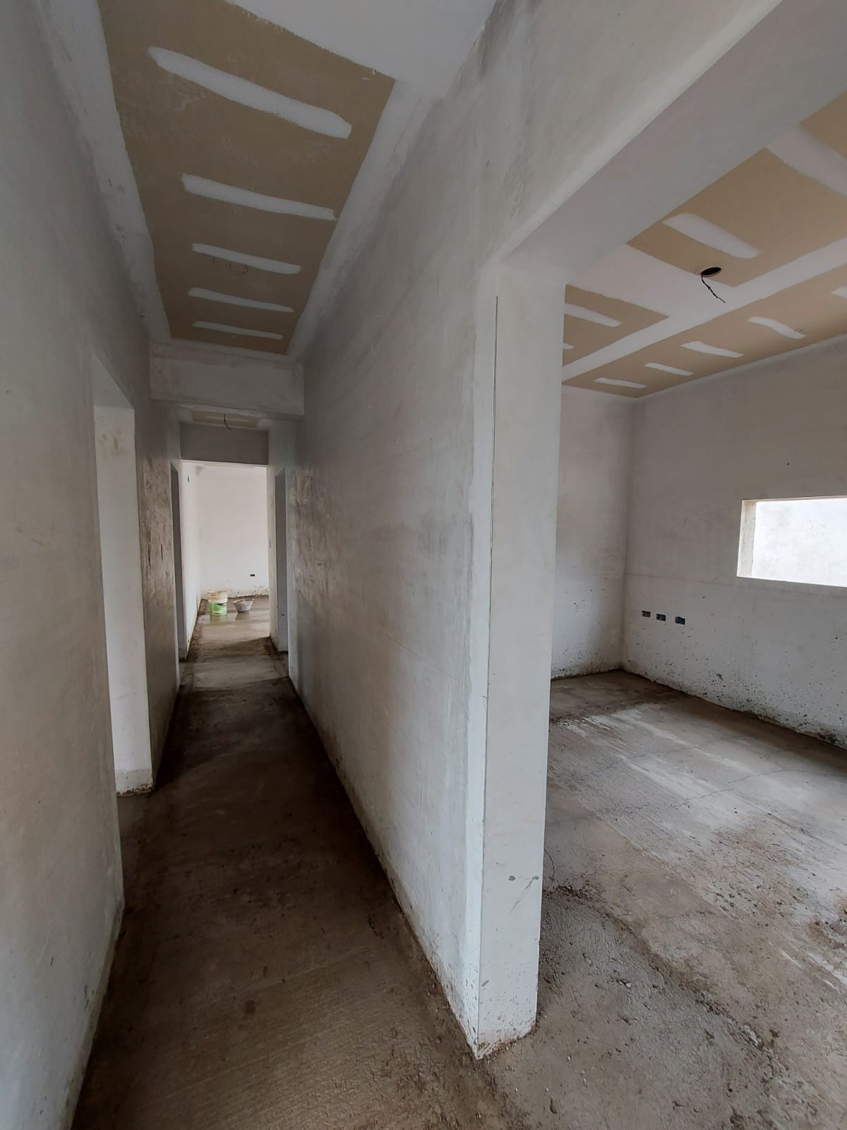 Interior en proceso de terminación
